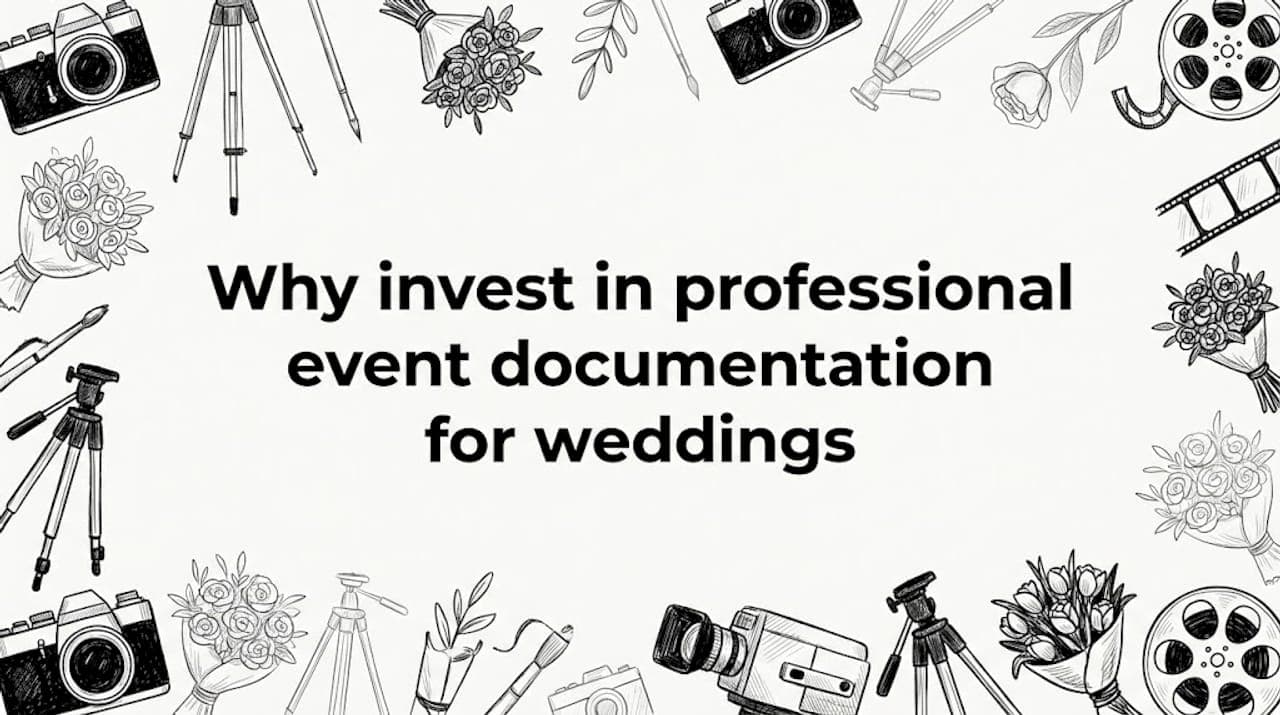 Why invest in professional event documentation for weddings