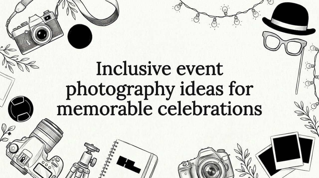 Inclusive event photography ideas for memorable celebrations