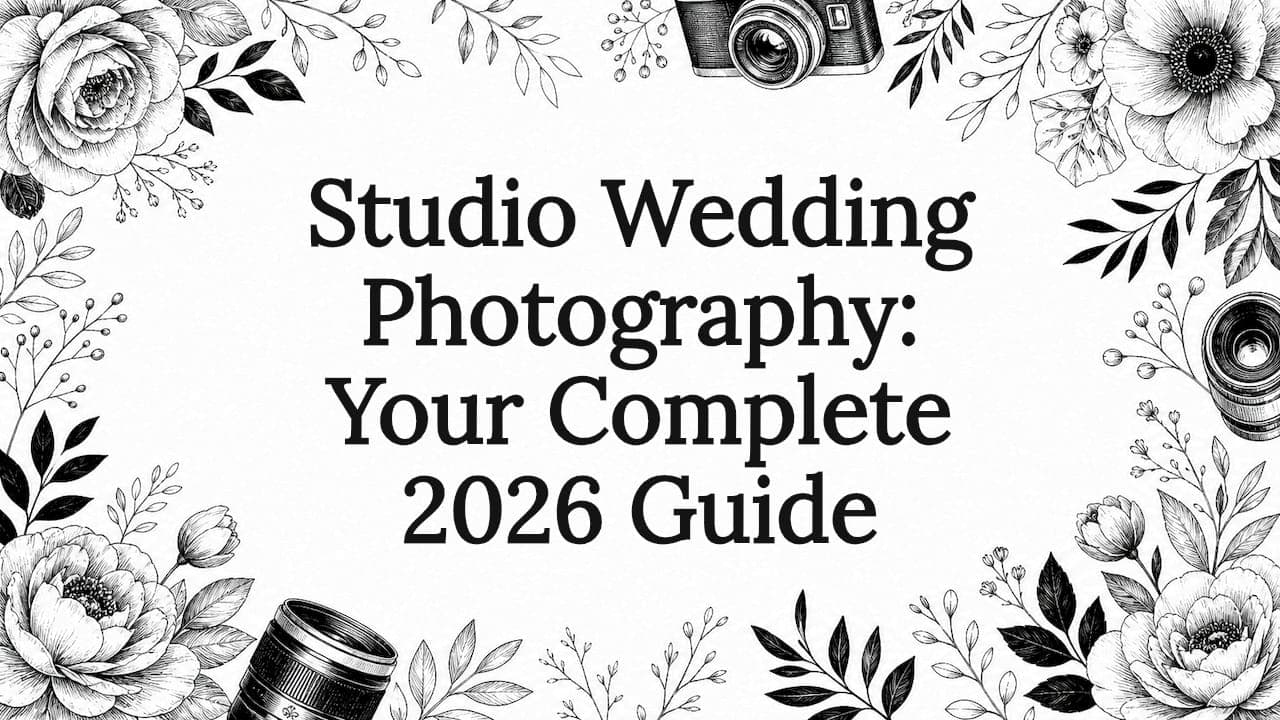 Studio wedding photography: your complete 2026 guide