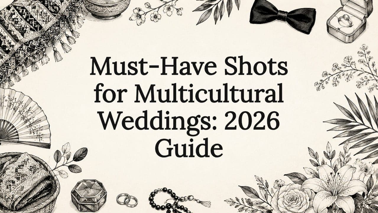 Must-have shots for multicultural weddings: 2026 guide