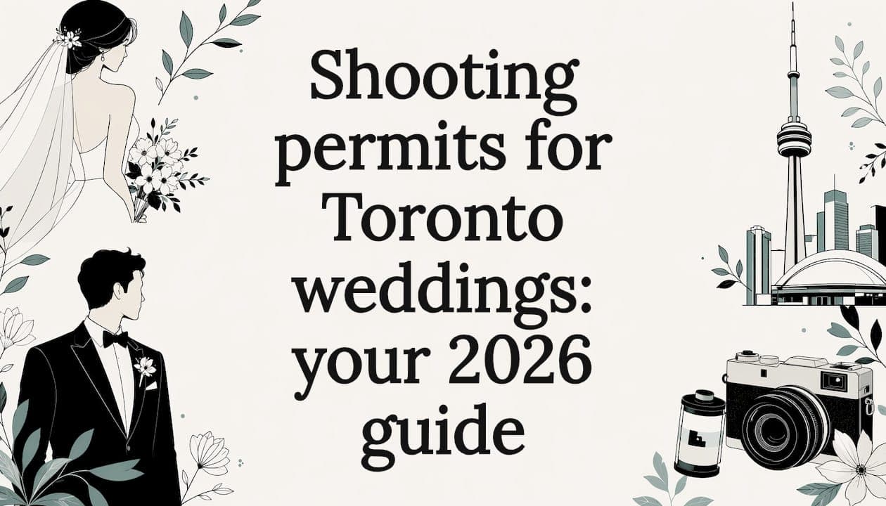 Shooting permits for Toronto weddings: your 2026 guide